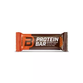   Fehérjeszelet, gluténmentes, 70g, BIOTECH USA, sós karamell