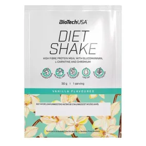   Étrend-kiegészítő italpor, 30g, BIOTECH USA "Diet Shake", vanília