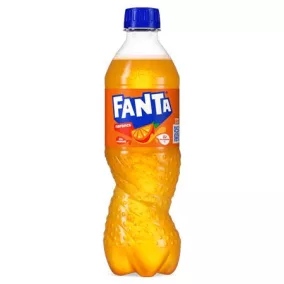 Üdítőital, szénsavas, 0,5 l, FANTA, narancs