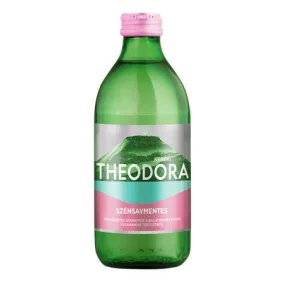   Ásványvíz, szénsavmentes, üveges, THEODORA, 0,33 l "Kereki"