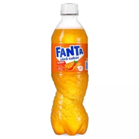   Üdítőital, szénsavas, 0,5 l, FANTA "Fanta Zero"
