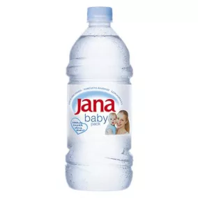   Ásványvíz, szénsavmentes, JANA, 1 l, "Baby Pack"