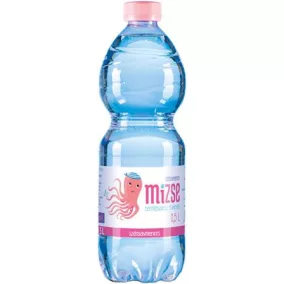 Ásványvíz, szénsavmentes, MIZSE, 0,5 l