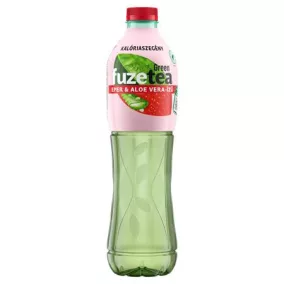   Üdítőital, szénsavmentes, 1,5 l, FUZETEA, zöld tea eper-aloevera