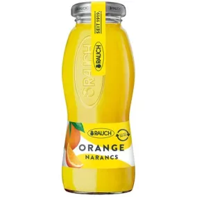   Gyümölcsnektár, 50%, szénsavmentes, 0,2 l, RAUCH "Prémium", narancs