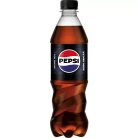 Üdítőital, szénsavas, 0,5 l, PEPSI "Cola Zero"