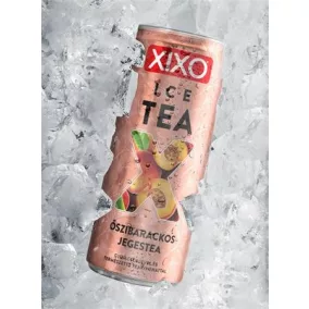   Üdítőital, szénsavmentes, 250 ml, XIXO "Ice Tea", őszibarackos jegestea