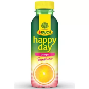   Gyümölcsnektár, 25%, 0,33 l, RAUCH "Happy day", narancs