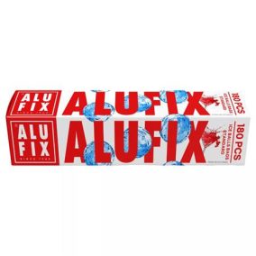 Jéggolyókészítő zacskó, önzáró, 180 db, ALUFIX