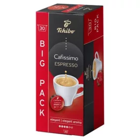   Kávékapszula, 30 db, TCHIBO "Cafissimo Espresso Elegant"