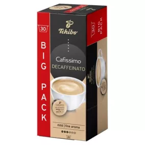   Kávékapszula, koffeinmentes, 30 db, TCHIBO "Cafissimo Decaffeinato"