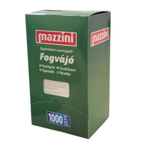 Fogvájó, egyesével csomagolt, 1000 db, MAZZINI