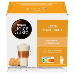   Kávékapszula, 8x2 db,  NESCAFÉ DOLCE GUSTO "Latte Macchiato"