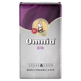   Kávé, pörkölt, őrölt, vákuumos csomagolásban, 250 g, DOUWE EGBERTS "Omnia" silk