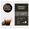 Kávékapszula, 16 db,  NESCAFÉ DOLCE GUSTO "Espresso Intenso"
