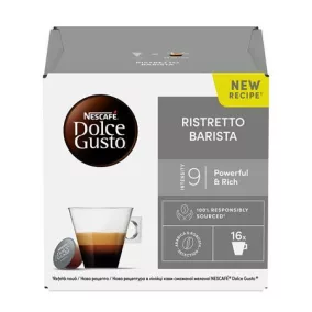   Kávékapszula, 16 db,  NESCAFÉ DOLCE GUSTO "Ristretto Barista"