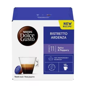   Kávékapszula, 16 db,  NESCAFÉ DOLCE GUSTO "Ristretto Ardenza"