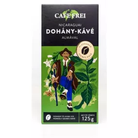   Kávé, pörkölt, szemes, 125 g, CAFE FREI "Nicaraguai dohány"