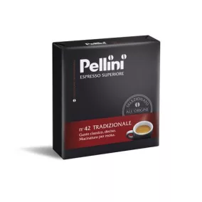   Kávé, pörkölt, őrölt, 2x250 g, PELLINI, "Tradizionale"