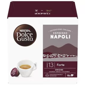   Kávékapszula, 16 db, NESCAFÉ DOLCE GUSTO "Espresso Napoli"