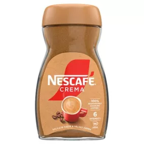   Instant kávé, 200 g, üveges, NESCAFÉ "Classic Crema"