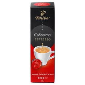   Kávékapszula, 10 db, TCHIBO "Cafissimo Espresso Elegant"