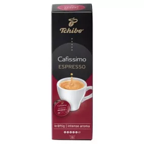   Kávékapszula, 10 db, TCHIBO "Cafissimo Espresso Intense"