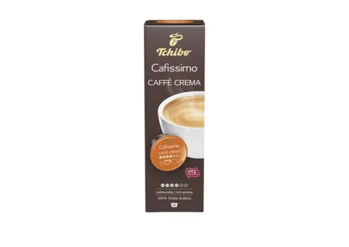 Kávékapszula, 10 db, TCHIBO "Cafissimo Caffé Crema Rich"