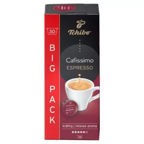  Kávékapszula, 30 db, TCHIBO "Cafissimo Espresso Intense"
