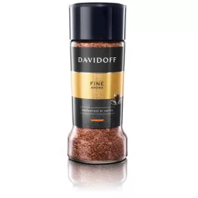   Instant kávé, 100 g, üveges, DAVIDOFF "Fine Aroma"