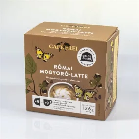  Kávékapszula, Dolce Gusto kompatibilis, 9 db, CAFE FREI "Római mogyoró-latte"