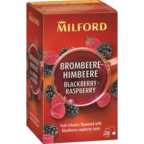   Gyümölcstea, 20x2,5 g, MILFORD "Blackberry-raspberry", szeder-málna