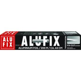 Alufólia, 200 m x 44 cm, ALUFIX