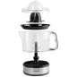 Citrusfacsaró, 0,7 l, BESTRON, fekete-inox