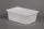 Ételtároló doboz, műanyag, szögletes, mikrózható, 1000 ml, 50 db, "Varia", fehér