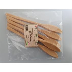 Kés, PLA, lebomló, egyszer használatos, 16,5 cm, 50 db