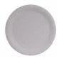 Papírtányér, kerek, 25 cm átmérő, VICTORIA FACILITY