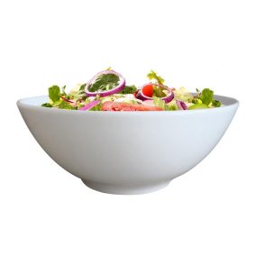   Müzlis és salátástálka, ROTBERG, fehér, 17 cm, 6 db-os szett "Basic"