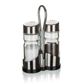   Asztali só-, borsszóró készlet, 2x40ml, "GastroLine"