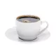 Mokkáscsésze+alj, fehér, 10 cl, 6 db-os szett "Economic Roma"