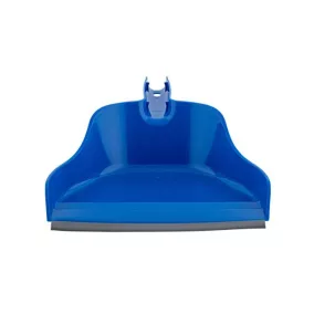   Szemeteslapát, gumiéllel, BONUS "Handrix HACCP", kék