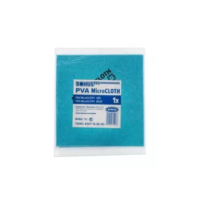   Törlőkendő, mikroszálas, univerzális, 40x34 cm, BONUS "PVA MicroCLOTH", kék