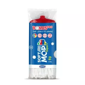 Felmosófej, ipari, BONUS "SoftMOP", piros