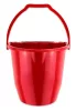 Felmosóvödör, csavarókosárral, 11 l, BONUS, piros