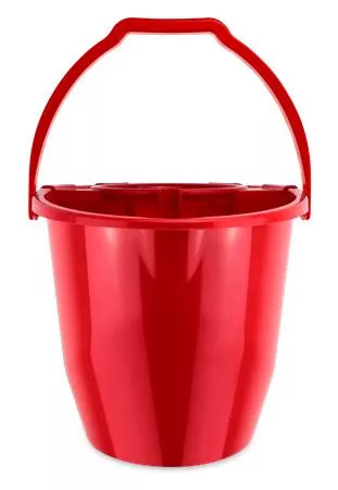 Felmosóvödör, csavarókosárral, 11 l, BONUS, piros