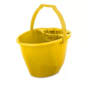 Felmosóvödör, csavarókosárral, 11 l, BONUS, sárga
