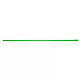   Nyél, menetes, alukróm, 140 cm, BONUS "Heavy Duty", zöld