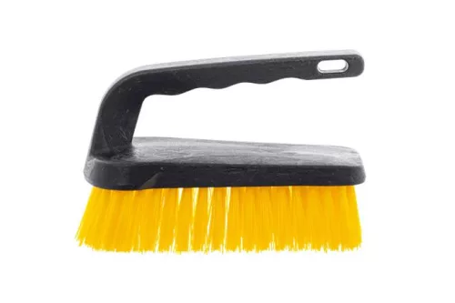 Súrolókefe, fogantyús, BONUS, sárga