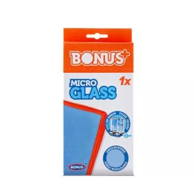   Ablaktörlő kendő, mikroszálas BONUS "MicroGLASS"