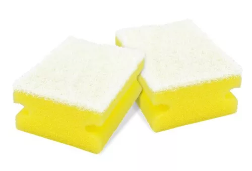 Mosogatószivacs, karcmentes, 2 db BONUS
